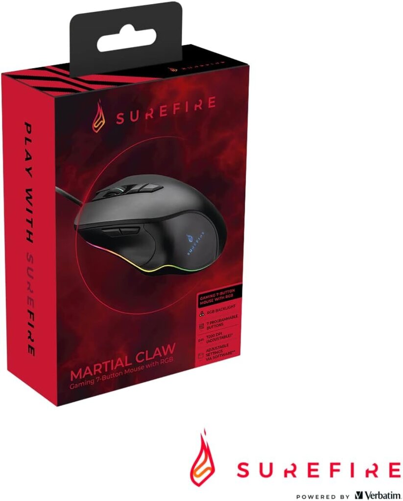 SureFire Martial Claw hinta ja tiedot | Hiiret | hobbyhall.fi