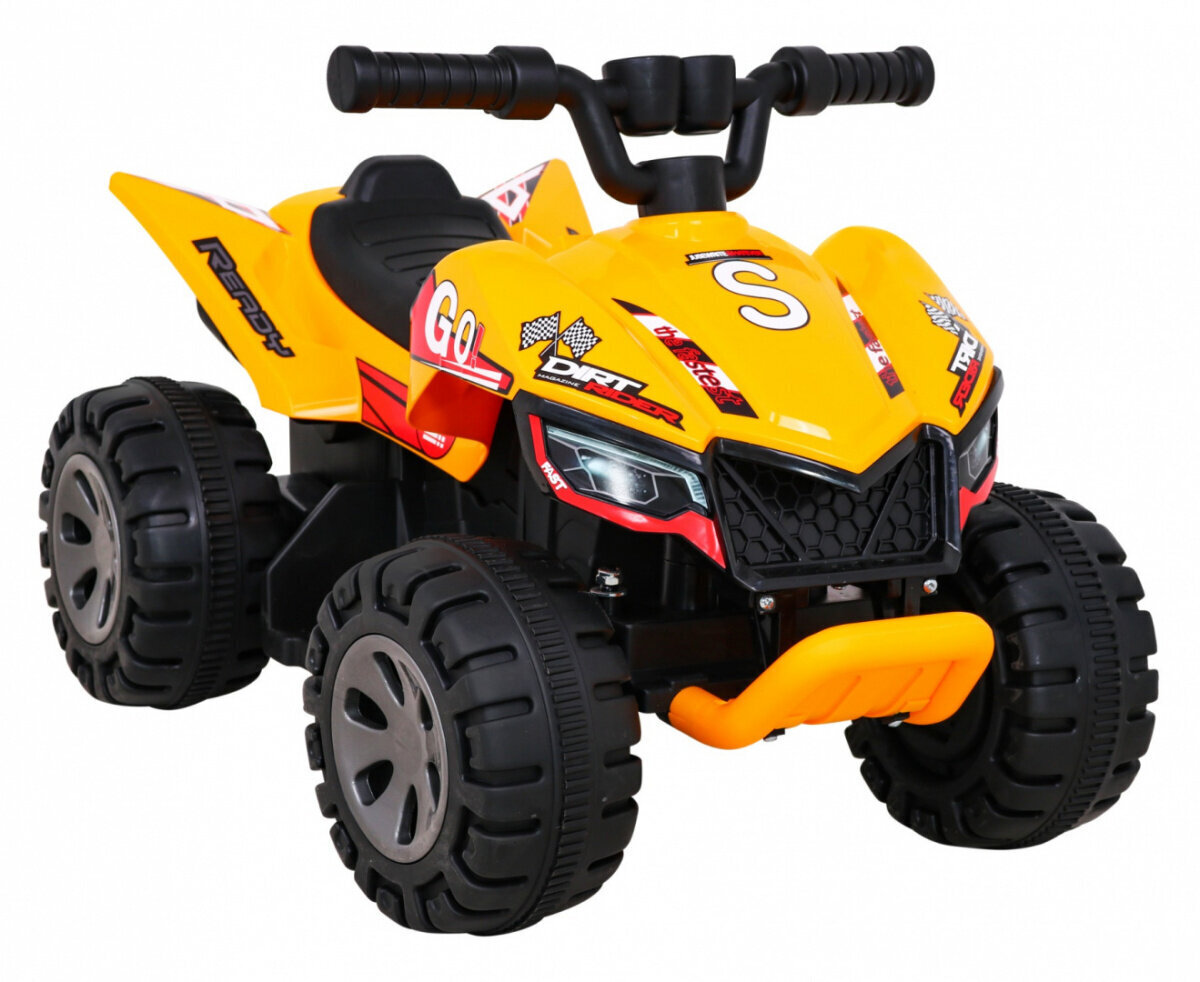 Quad the Fastest mönkijä lapsille, keltainen hinta ja tiedot | Lasten sähköautot | hobbyhall.fi