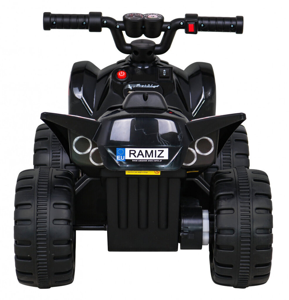 Quad the Fastest mönkijä lapsille, musta hinta ja tiedot | Lasten sähköautot | hobbyhall.fi