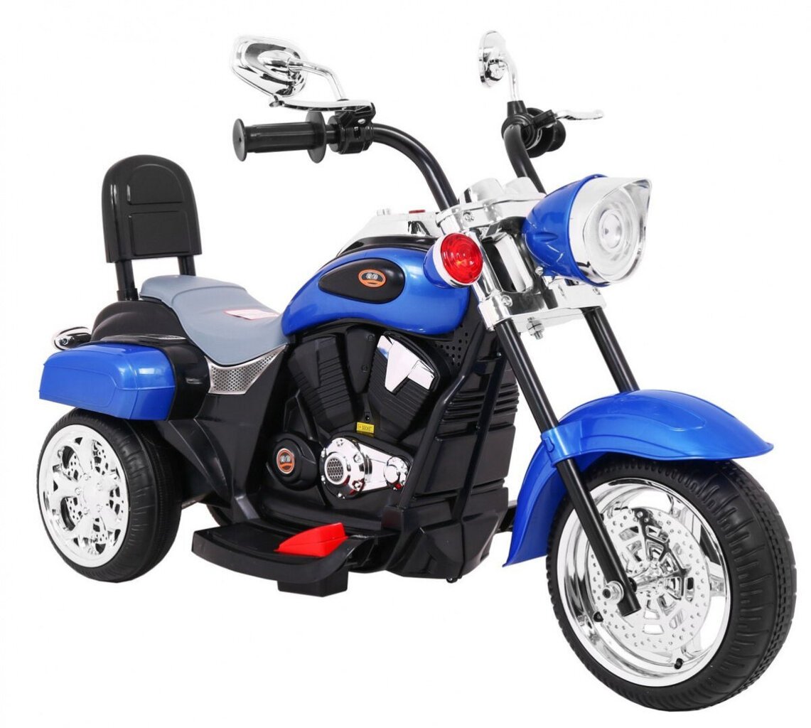 Sähköinen kolmipyörä Chopper NightBike, sininen hinta ja tiedot | Lasten sähköautot | hobbyhall.fi