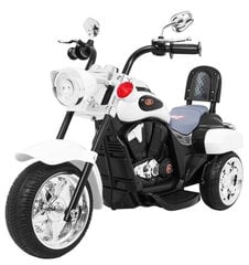 Sähköinen kolmipyörä Chopper NightBike, valkoinen hinta ja tiedot | Lasten sähköautot | hobbyhall.fi