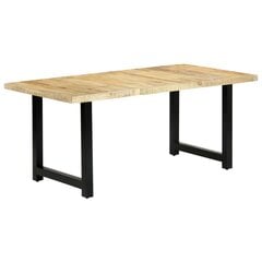 vidaXL Ruokapöytä 180x90x76 cm mangopuu hinta ja tiedot | Ruokapöydät | hobbyhall.fi