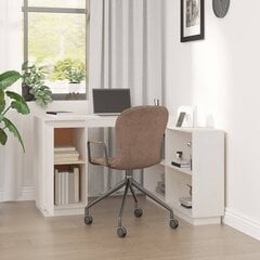 vidaXL Työpöytä valkoinen 110x50x75 cm mänty hinta ja tiedot | Tietokonepöydät ja työpöydät | hobbyhall.fi