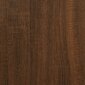 vidaXL Pesuallaskaappi ruskea tammi 80x33x60 cm hinta ja tiedot | Kylpyhuonekaapit | hobbyhall.fi