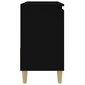 vidaXL Kylpyhuoneen kaappi musta 65x33x60 cm hinta ja tiedot | Kylpyhuonekaapit | hobbyhall.fi