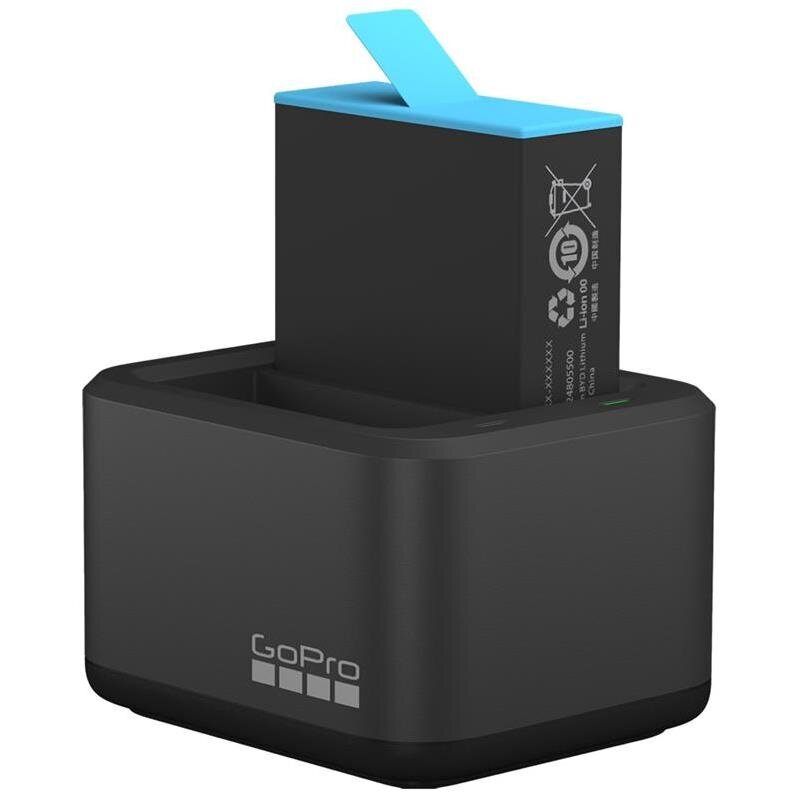 GoPro Dual laturi + 2 Enduro-akkua Hero9/10/11/12 Black (ADDBD-211-EU) hinta ja tiedot | Kameratarvikkeet | hobbyhall.fi