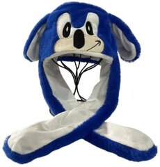 Hat Bunny Ears Sonic hinta ja tiedot | Tyttöjen hatut, huivit ja käsineet | hobbyhall.fi