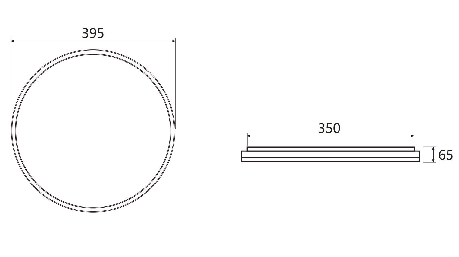 Kattovalo 3000K, 32W, harmaa, LD-ATOL32W-WW-02, GTV hinta ja tiedot | Upotettavat valaisimet ja LED-valaisimet | hobbyhall.fi