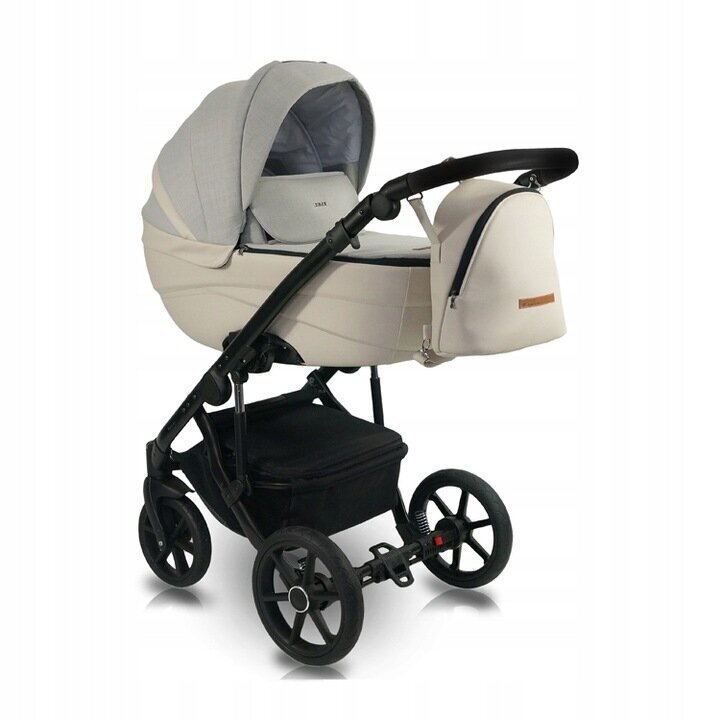 Bexa Ideal 2.0 2in1 yhdistelmärattaat, ID-07 beige/grey hinta ja tiedot | Vaunut ja rattaat | hobbyhall.fi