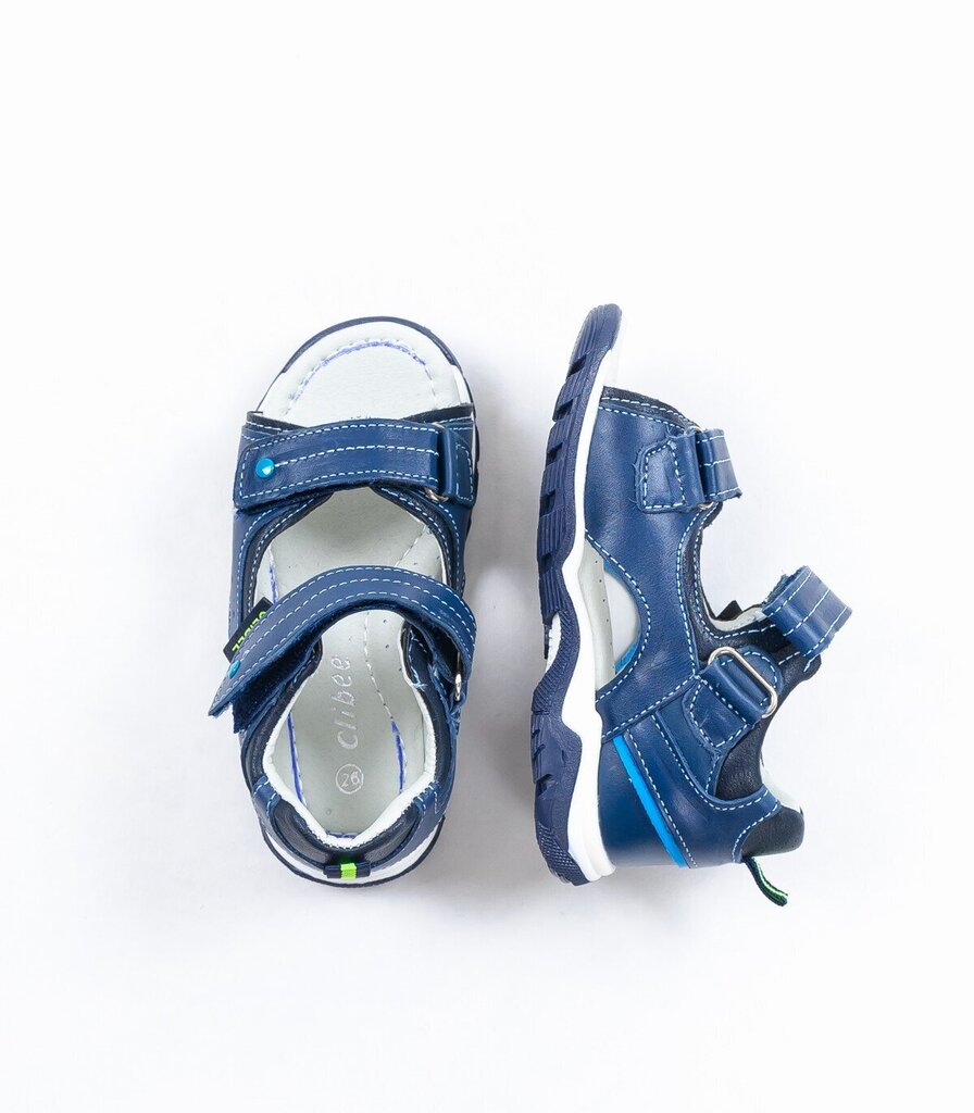 CLIBEE lasten sandaalit 440302 01, laivastonsininen/sininen 440302*01-031 hinta ja tiedot | Lasten sandaalit | hobbyhall.fi