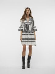 Vero Moda naisten mekko 10225127*02, valkoinen/musta 5715314316246 hinta ja tiedot | Mekot | hobbyhall.fi