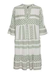 Vero Moda naisten mekko 10225127*03, valkoinen/vihreä 5715512153186 hinta ja tiedot | Mekot | hobbyhall.fi