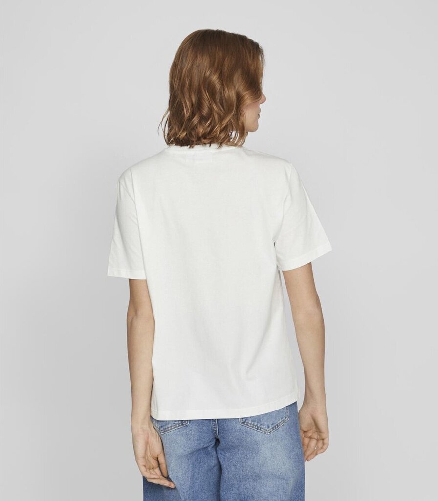 Vila naisten T-paita 14095532*01, valkoinen 5715359518056 hinta ja tiedot | Naisten T-paidat | hobbyhall.fi