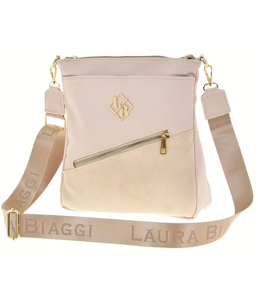 Laura Biaggi naisten olkalaukku 70225 01, beige 70225*01-ONE hinta ja tiedot | Naisten käsilaukut | hobbyhall.fi