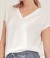 Zabaione naisten t-paita COREY TS*01, valkoinen 4067218717607 hinta ja tiedot | Naisten paidat | hobbyhall.fi