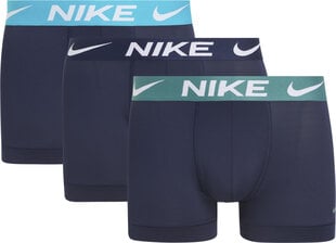 Nike-bokserit miehille, 3 kpl, mustat hinta ja tiedot | Miesten alushousut | hobbyhall.fi