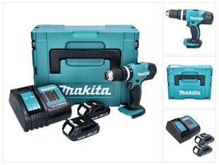 Makita DTD 152 SYJ akkuiskunväännin 18 V 165 Nm + 2x akkua 1,3 Ah + laturi + Makpac hinta ja tiedot | Akkuporakoneet ja ruuvinvääntimet | hobbyhall.fi