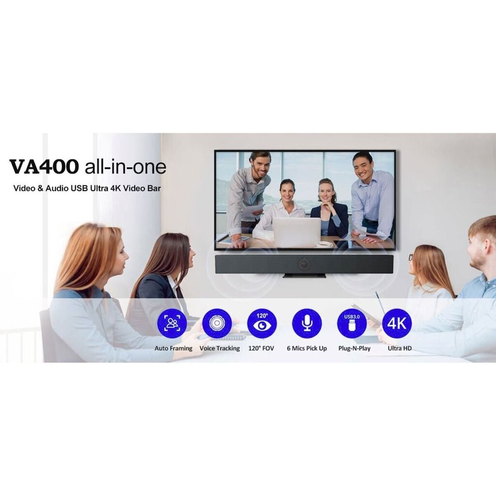 Videoneuvottelujärjestelmä Minrray VA400 hinta ja tiedot | Web-kamerat | hobbyhall.fi
