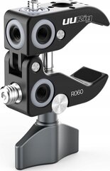 Ulanzi UURig R060 Super Clamp -yleiskäyttöinen kiinnitin hinta ja tiedot | Kameratarvikkeet | hobbyhall.fi