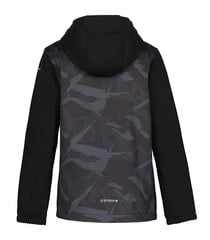 Icepeak lasten softshell-takki Kingwood 51895-5*990, musta/harmaa 6438568103958 hinta ja tiedot | Poikien takit | hobbyhall.fi