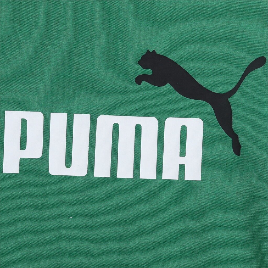 Puma lasten T-paita 586985*76, vihreä/valkoinen 4099685655830 hinta ja tiedot | Poikien paidat | hobbyhall.fi