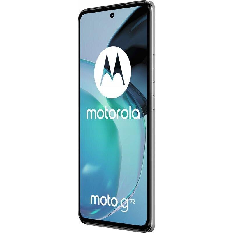 Motorola Moto G72 8/128GB Dual SIM White hinta ja tiedot | Matkapuhelimet | hobbyhall.fi