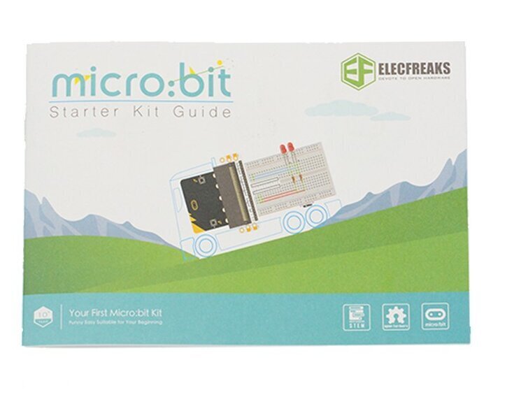 Avoimen lähdekoodin elektroniikka ElecFreaks Micro:bit Starter Kit ilman Micro:bit-mikro-ohjainta hinta ja tiedot | Mikrokontrollerit | hobbyhall.fi