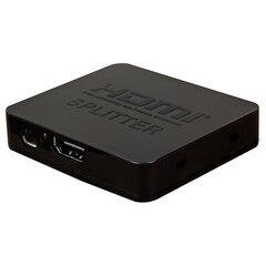 HDMI 1.4 -keskitin 1x2, 3D, 4K hinta ja tiedot | Kaapelit ja adapterit | hobbyhall.fi