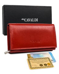 Suuri naisten nahkainen lompakko Cavaldi hinta ja tiedot | Naisten lompakot | hobbyhall.fi