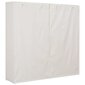 vidaXL Vaatekaappi valkoinen 173x40x170 cm kangas hinta ja tiedot | Kaapit | hobbyhall.fi