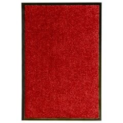 vidaXL Ovimatto pestävä punainen 40x60 cm hinta ja tiedot | Ovimatot | hobbyhall.fi