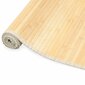 vidaXL Bambumatto 120x180 cm luonnollinen hinta ja tiedot | Isot matot | hobbyhall.fi