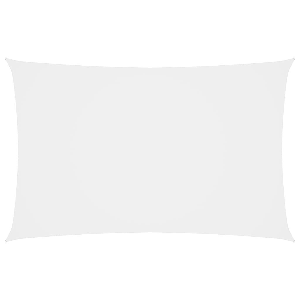 vidaXL Aurinkopurje Oxford-kangas suorakaide 2x4,5 m valkoinen hinta ja tiedot | Aurinkovarjot ja markiisit | hobbyhall.fi