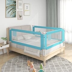 vidaXL Turvalaita sänkyyn sininen 160x25 cm kangas hinta ja tiedot | Lasten turvallisuus | hobbyhall.fi