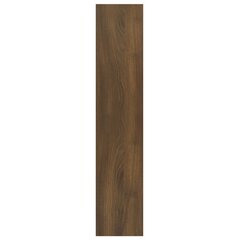 vidaXL Seinähylly ruskea tammi 90x16x78 cm tekninen puu hinta ja tiedot | Hyllyt | hobbyhall.fi