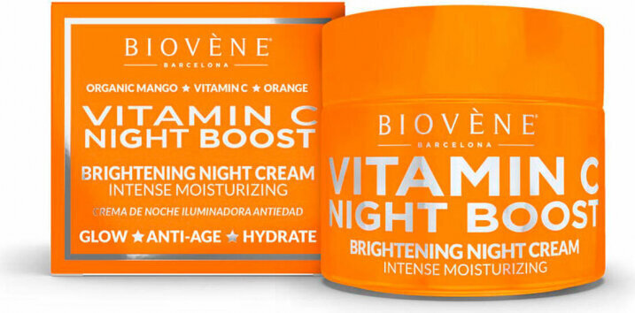 Kasvovoide Biovène Vitamin C Night Boost, 50 ml hinta ja tiedot | Kasvovoiteet | hobbyhall.fi