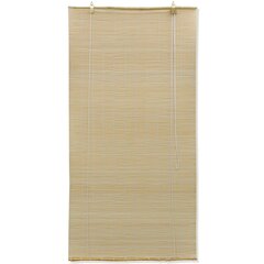 vidaXL Luonnolliset bambu rullaverhot 120 x 220 cm hinta ja tiedot | Kaihtimet | hobbyhall.fi