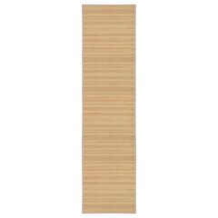 vidaXL Matto bambu 80 x 300 cm luonnollinen hinta ja tiedot | Isot matot | hobbyhall.fi