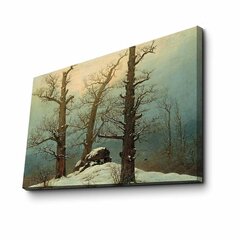 Taulu Cairn in Snow (Caspar David Friedrich) hinta ja tiedot | Taulut | hobbyhall.fi
