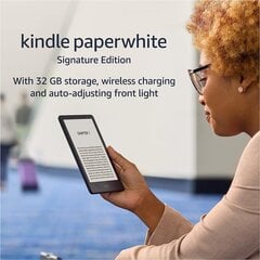 Kindle Paperwhite Signature Edition 32 GB Agave Green hinta ja tiedot | E-kirjojen lukulaitteet | hobbyhall.fi