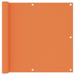 vidaXL Parvekkeen suoja oranssi 90x500 cm Oxford-kangas hinta ja tiedot | Aurinkovarjot ja markiisit | hobbyhall.fi