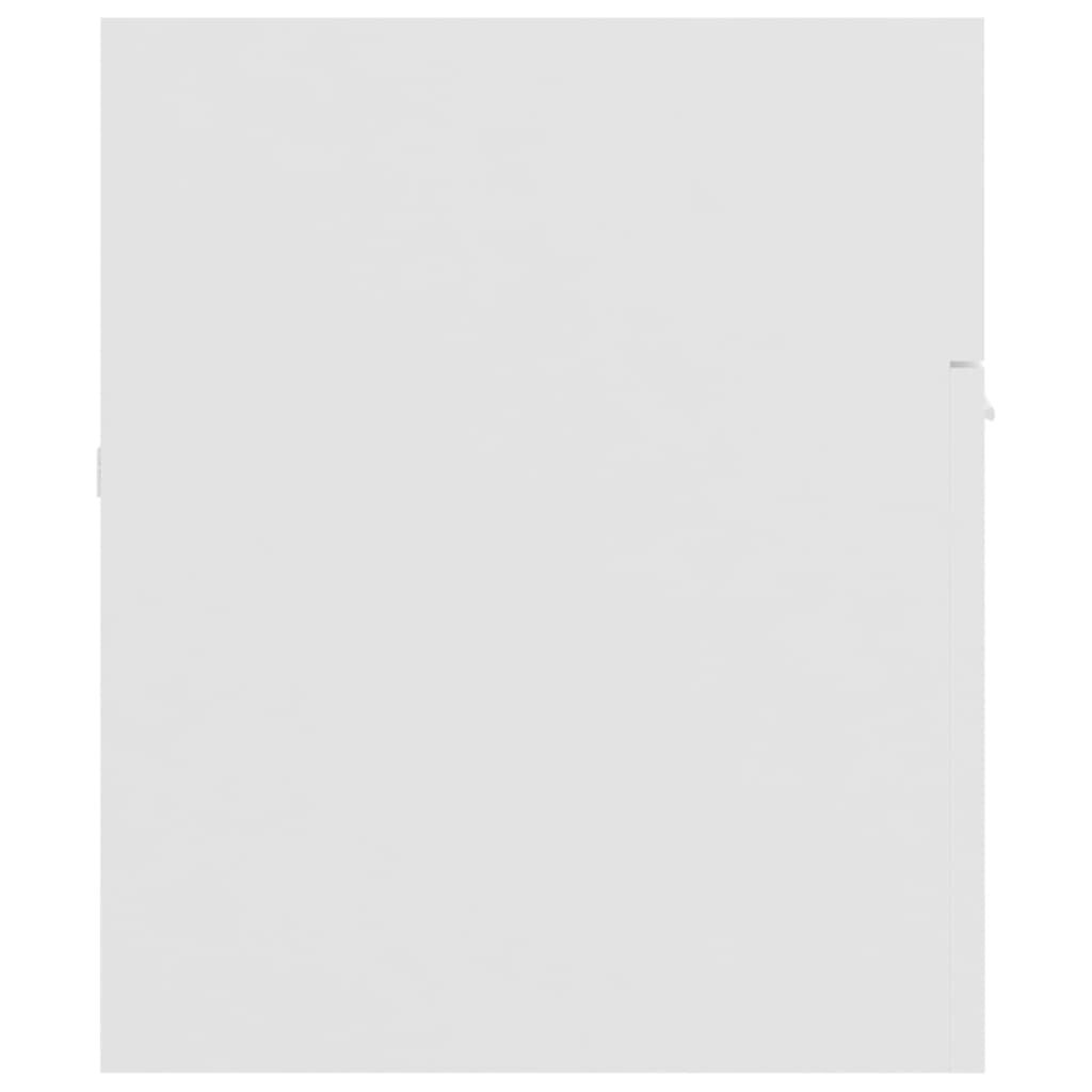 vidaXL Allaskaappi valkoinen 100x38,5x46 cm lastulevy hinta ja tiedot | Kylpyhuonekaapit | hobbyhall.fi