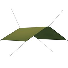vidaXL Suojapeite ulkokäyttöön 4x4 m vihreä hinta ja tiedot | Aurinkovarjot ja markiisit | hobbyhall.fi