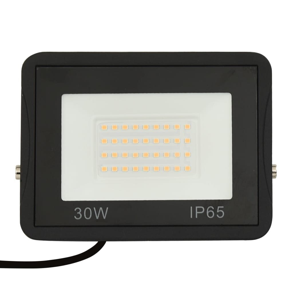 vidaXL LED-valonheittimet 2 kpl 30 W kylmä valkoinen hinta ja tiedot | Taskulamput ja valonheittimet | hobbyhall.fi