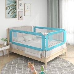 vidaXL Turvalaita sänkyyn sininen 150x25 cm kangas hinta ja tiedot | Lasten turvallisuus | hobbyhall.fi