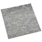 vidaXL Itsekiinnittyvät lattialankut 20 kpl PVC 1,86 m² betoninharmaa hinta ja tiedot | Lattialaatat | hobbyhall.fi