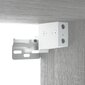 vidaXL Peilikaappi LED-valoilla harmaa Sonoma 91x15x76,5 cm hinta ja tiedot | Kylpyhuonekaapit | hobbyhall.fi