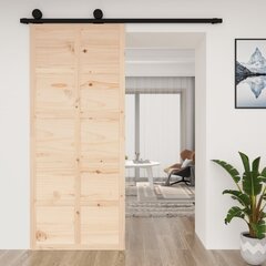 vidaXL Lato-ovi 90x1,8x214 cm täysi mänty hinta ja tiedot | Ei ole määritelty Ovet, ikkunat ja asennustarvikkeet | hobbyhall.fi