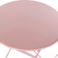 Pöytäsetti 2 tuolilla DKD Home Decor Pinkki Metalli (3 osaa) hinta ja tiedot | Puutarhakalusteet | hobbyhall.fi