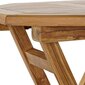 Pöytäsetti 2 tuolilla DKD Home Decor Puutarha Tiikki (3 osaa) hinta ja tiedot | Puutarhakalusteet | hobbyhall.fi